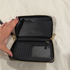 Black Michael Kors wristlet